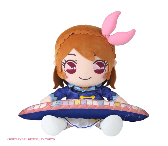 ぬいぐるみ型クッション+アームレスト