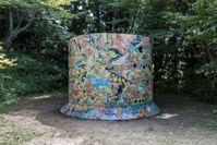 楢木野淑子《あるべきようわ、ムコの山》 2017年 六甲高山植物園