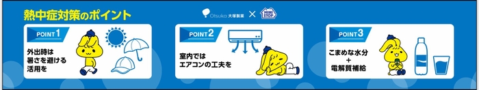 熱中症対策デジタルサイネージ(画像はイメージです。)