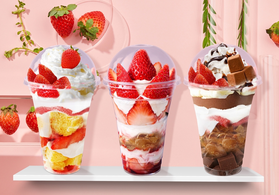 オリジナルいちごパフェ