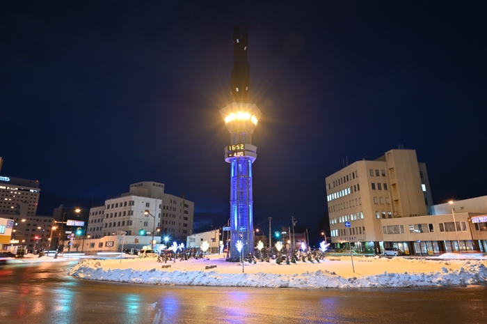 常盤ロータリー ブルーライト