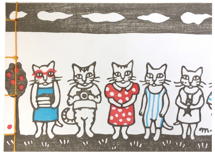 和綴じ帳デザイン1