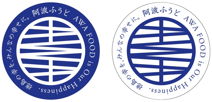 「阿波ふうど」ステッカー