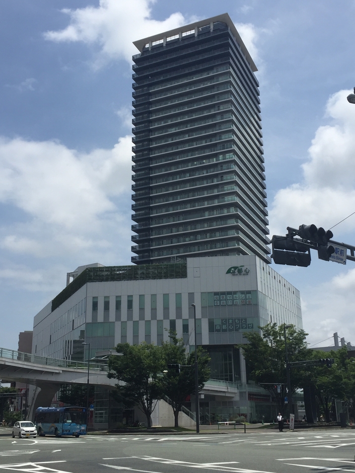 くまもと森都心ビル　外観