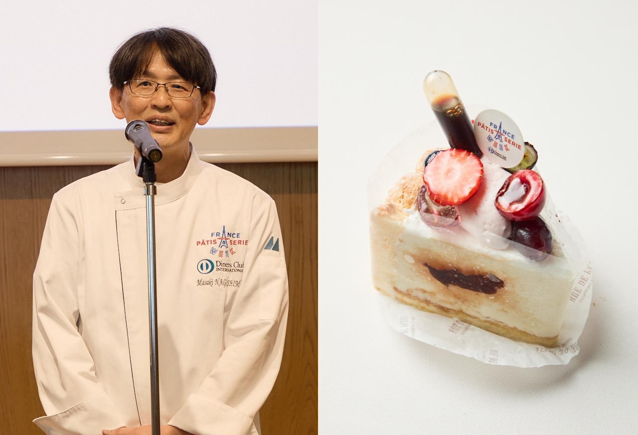 「L'Artisan Moderne」オーナーシェフ長嶋 正樹氏の「シャルロット オ フレーズ マスカルポーネ」