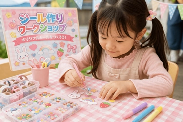 【2026年6月6日】環八蒲田住宅公園で『オリジナルシール作りワークショップ』を開催