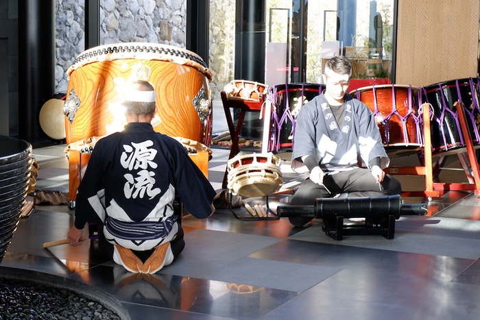 豊の国ゆふいん源流太鼓パフォーマンス(イメージ)