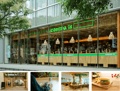 「komeda is □」店舗