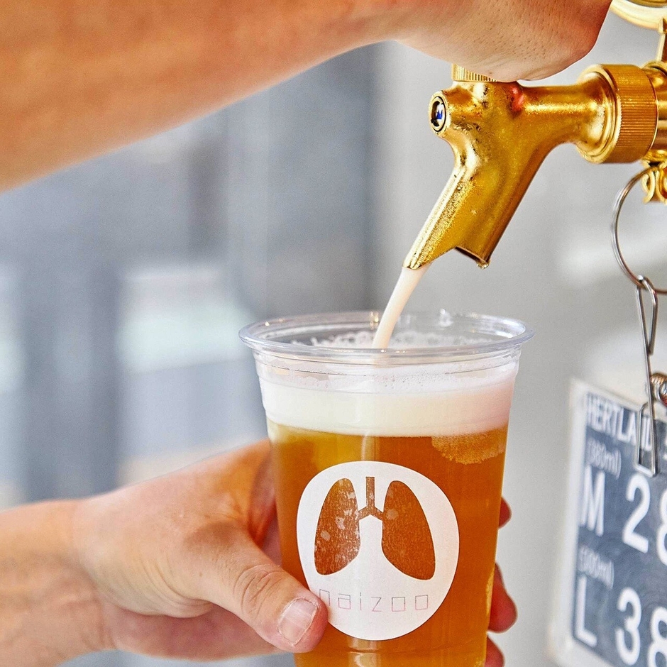 ドリンクはセルフサービス