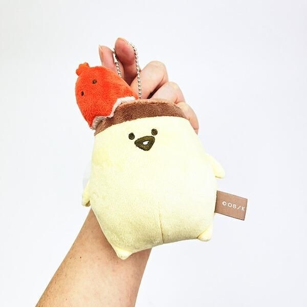 お文具といっしょぬいぐるみキーホルダー