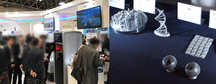 展示会にて注目を集める