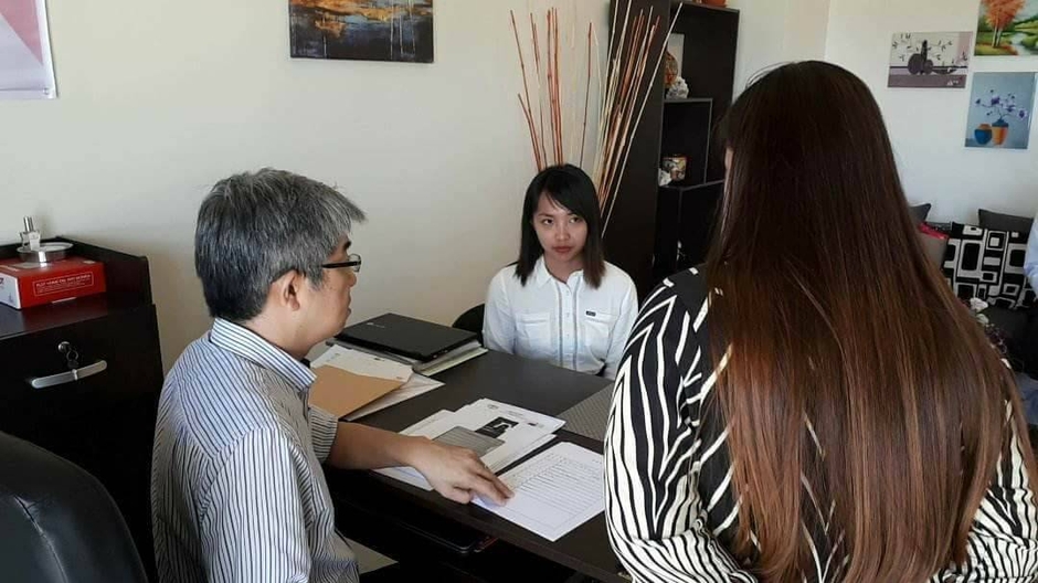 Mirai FoundationのALAGANG事務所にて