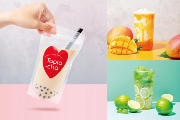 人気タピオカ店が激戦区・横浜中華街 横浜大世界1Fに 7/5(金)NEW OPEN！ 『Tapio-cha(台湾茶・タピオチャ)』初の路面店＆ 中華街初のパックスタイルで提供