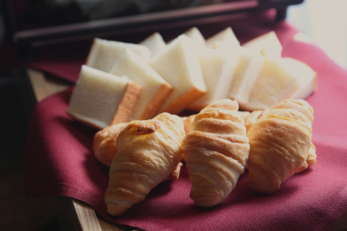 朝食のパン