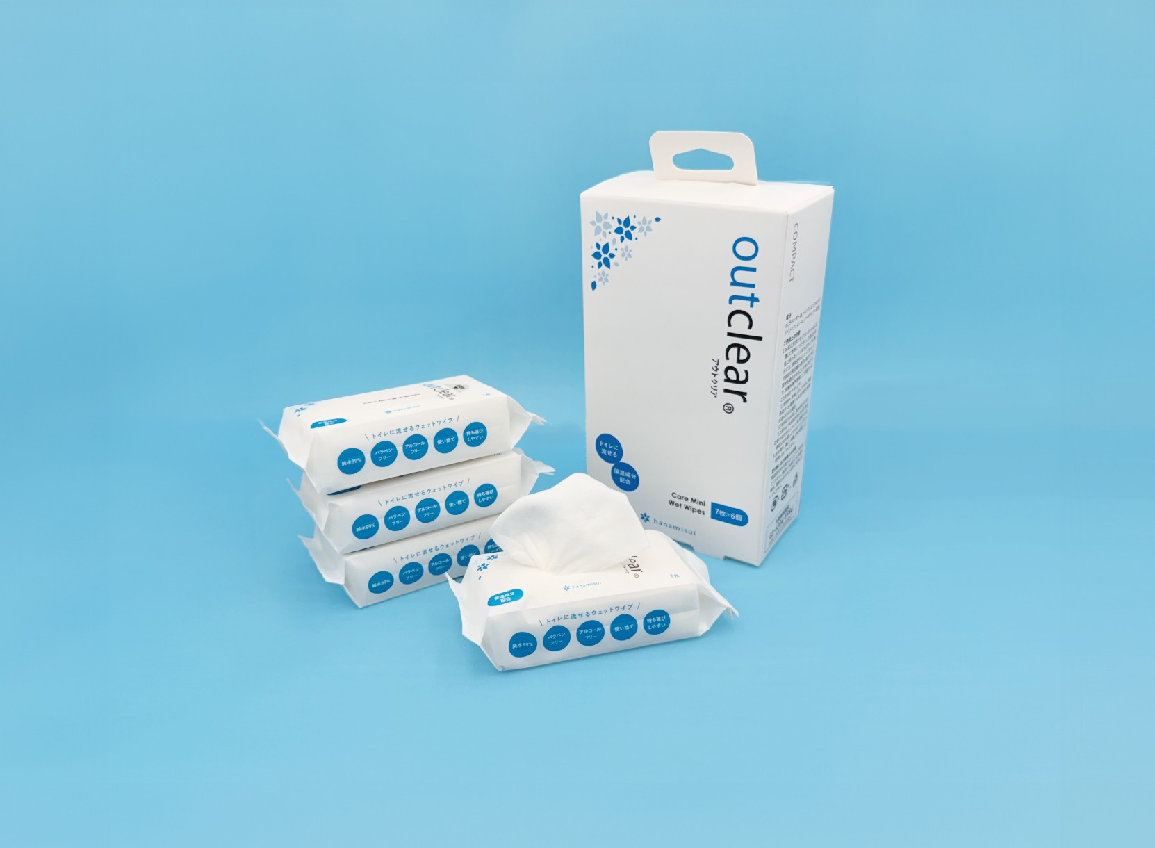 “携帯できる清潔感”　フェムケア時代のルーティン『アウトクリア　ケア ミニ ウェットワイプ』新発売