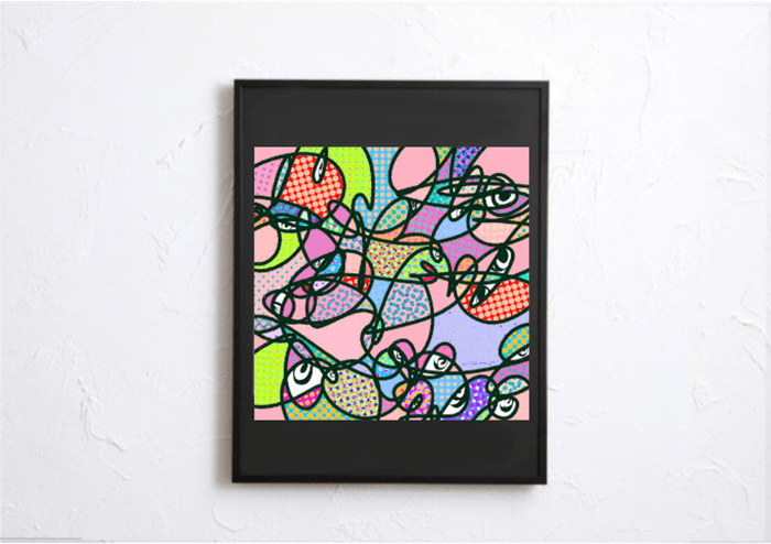 新たに書き下ろした作品<Friends IV>