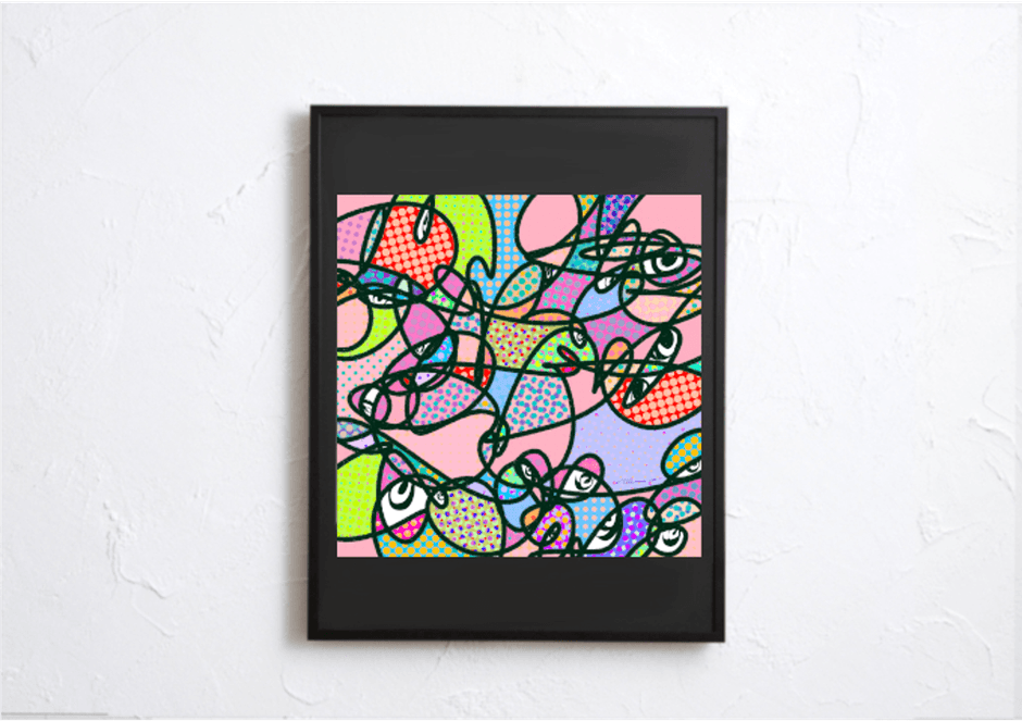 新たに書き下ろした作品＜Friends IV＞