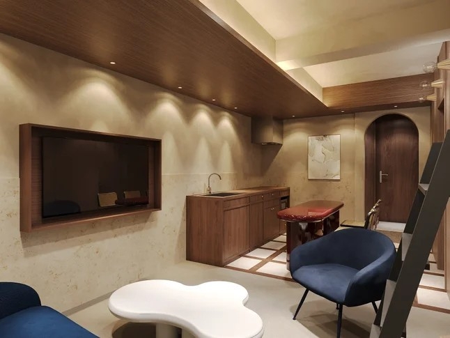 402号室:部屋全体