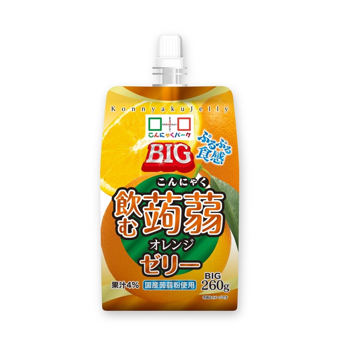 飲むBIG　飲む蒟蒻ゼリー　オレンジ