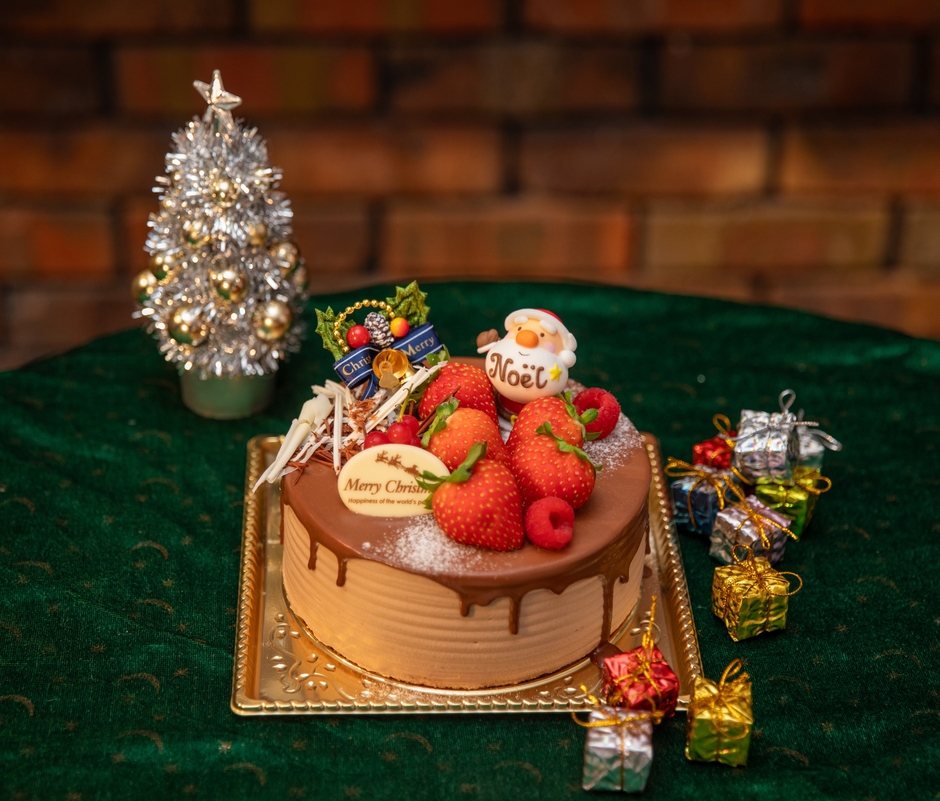 おこめクリスマス チョコ生デコレーション2025