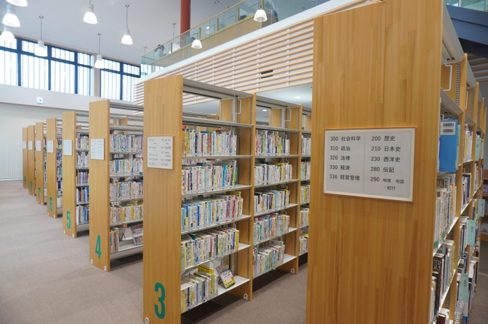 施設内図書館（平泉町立図書館）