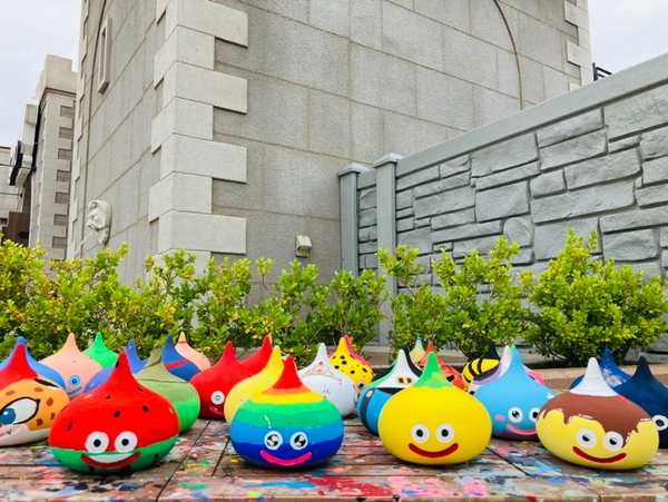 ▲素敵な“MYスライム”を描きだそう！