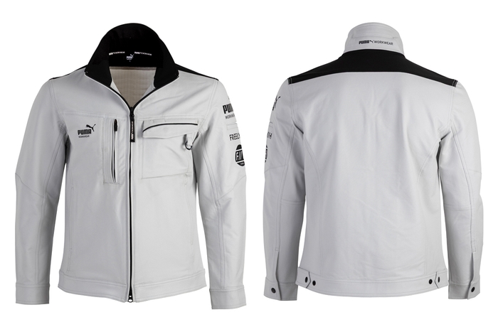 PW-3041G ワークジャケット シルバー