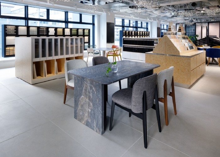 テーブル：4D CERAMICS JATOBA BROWN 4D