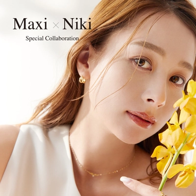 ハワイアンジュエリーブランド「Maxi(マキシ)」より モデルのNikiとのコラボレーションジュエリーを発売！