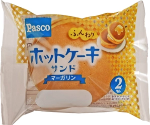 【Pascoプレスリリース】ふんわりソフトな食感が楽しめる「ホットケーキサンド メープル＆マーガリン」を2015年11月1日 リニューアル発売