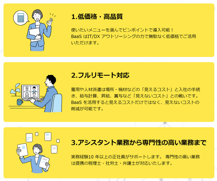 選ばれる理由