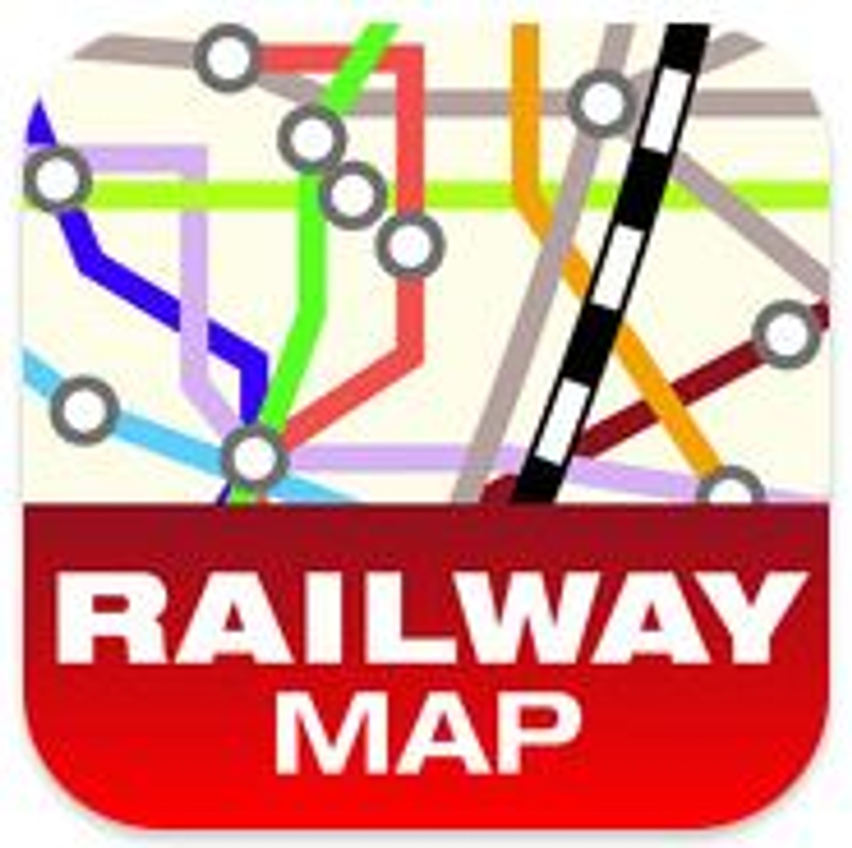 Iphone版無料アプリ まるごと路線図 用の停車駅案内図を販売開始 全国新幹線 Jr東日本 関東主要私鉄各社の全10種 Newscast