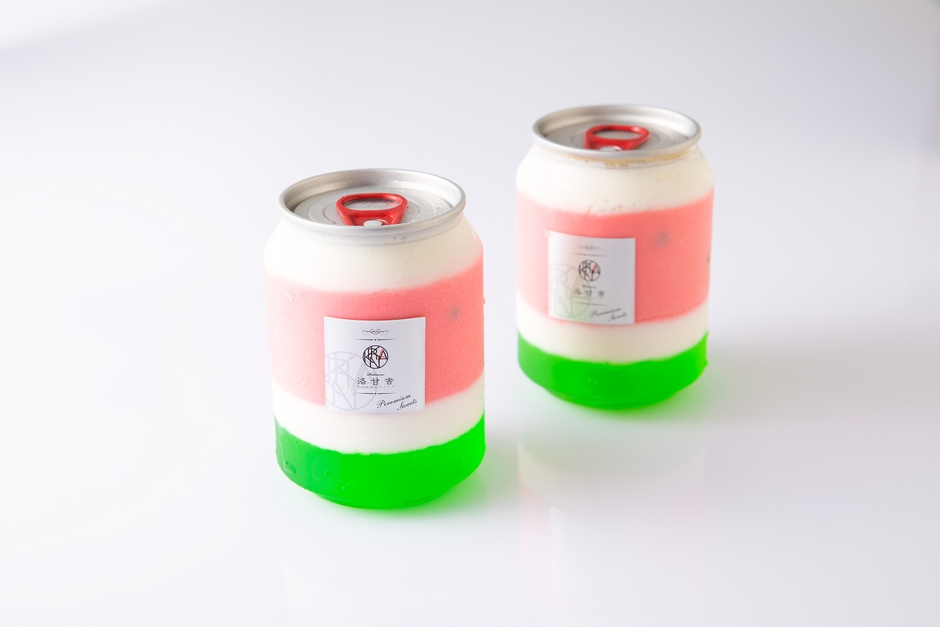 洛缶CAKE<西瓜のムース> 918円(税込)