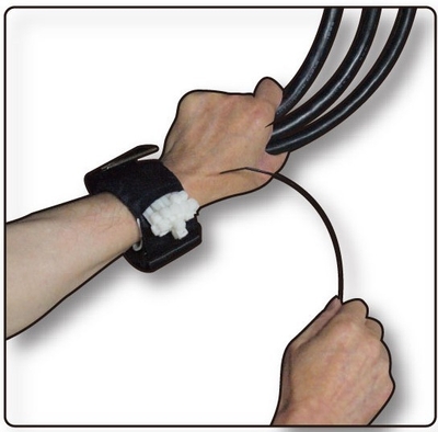 結束コードが湾曲し、作業効率が大幅に向上します