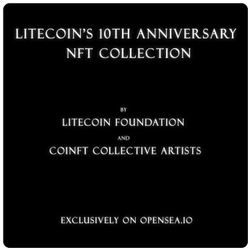 Litecoin財団がOpenSeaとNFTコラボレーション、 日本人アーティストも出品