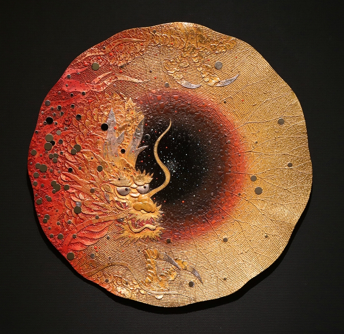 「降臨」φ90cm