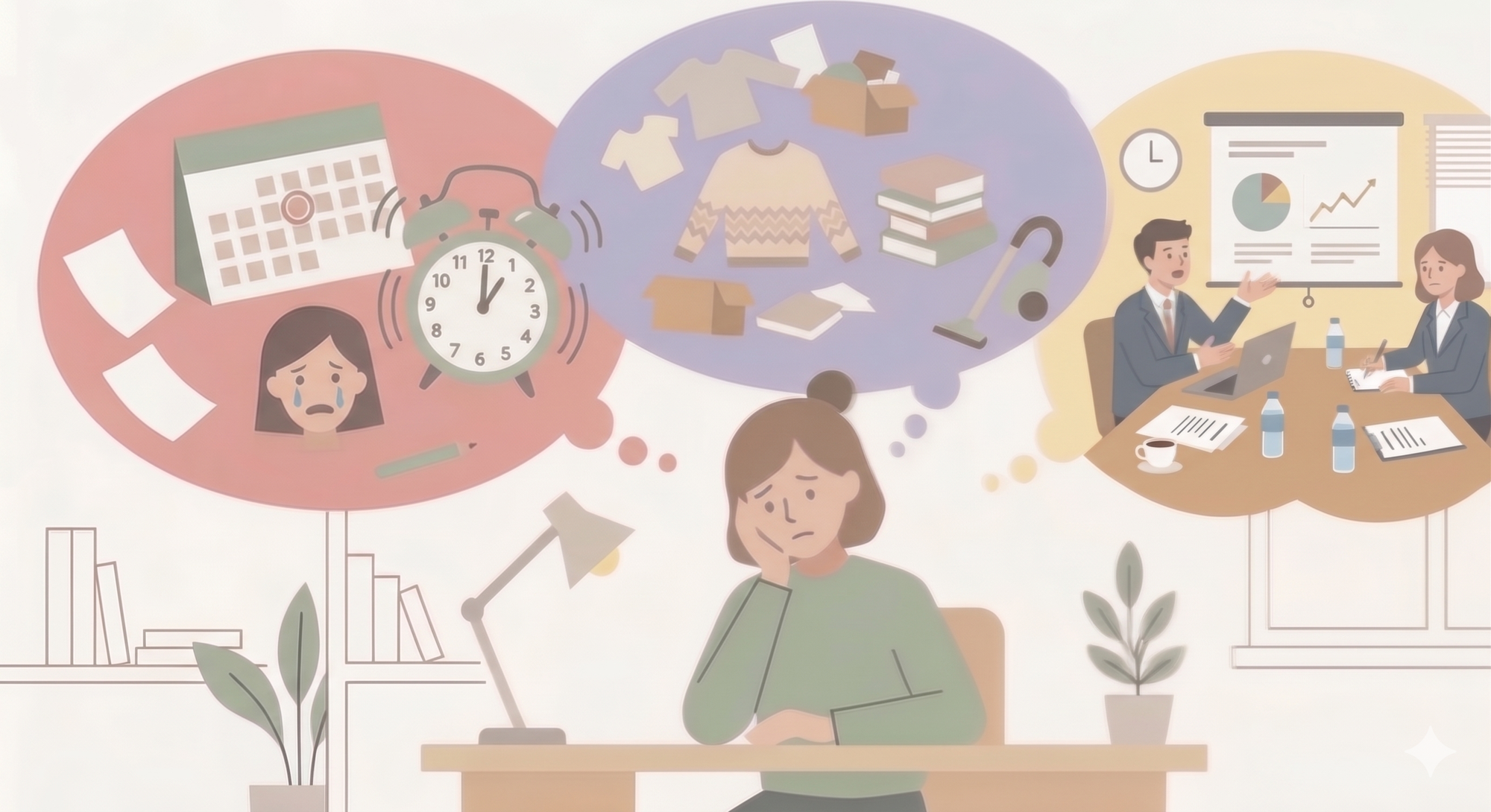 大人のADHDの特徴とは？
仕事や日常での「あるある」と対処法