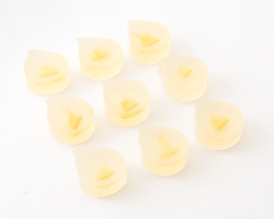 レモンの雫　乾燥後