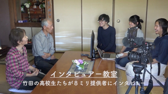 地域映画「竹田ん宝もん」の制作風景 3