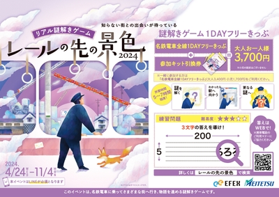 リアル謎解きゲーム~レールの先の景色2024~