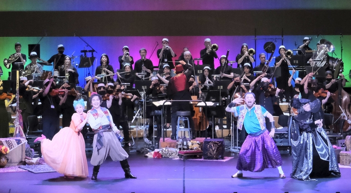 物語付きクラシックコンサート『アラジンと魔法の歌』2021年公演(撮影：三枝近志)