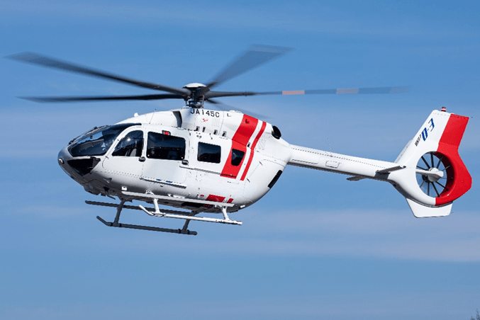 「エアバス・ヘリコプターズ式BK117D-3型」(セントラルヘリコプターサービス株式会社提供)