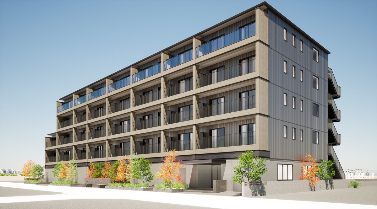 相鉄線ゆめが丘駅前に木造賃貸マンションを建設【相鉄不動産・三井ホーム】