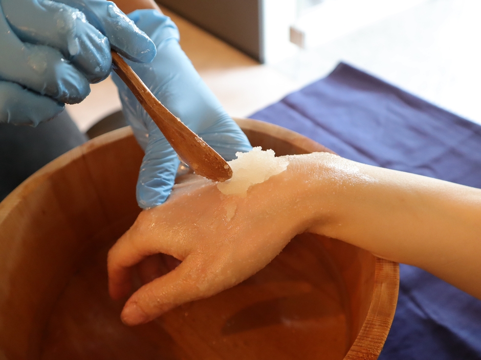 シュガースクラブでマッサージ