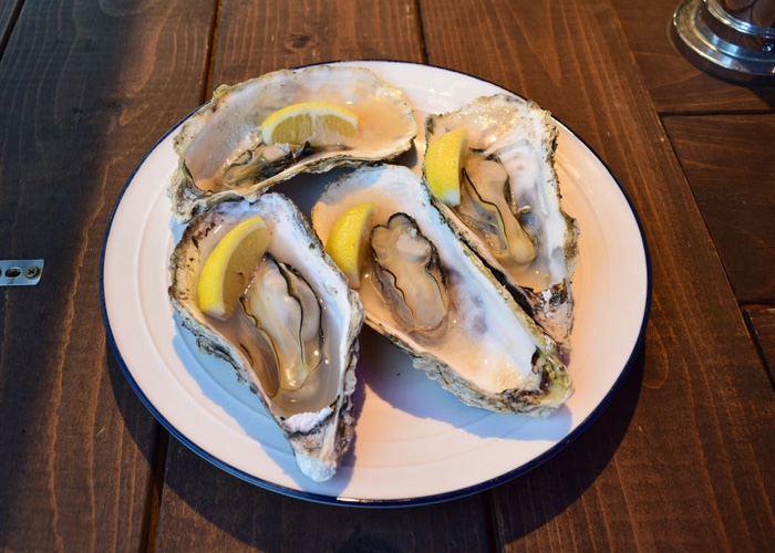 牡蠣の浜焼き風(4ケ) ¥1980