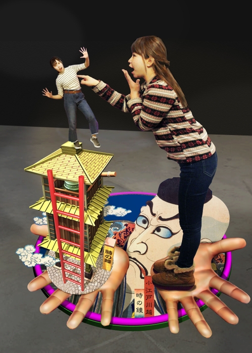 時の鐘に登って