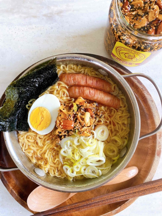 インスタントラーメンに合います