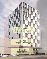「（仮称）上本町六丁目ビル」の名称を「上本町ネクサス」に決定 ～上本町の新たな結節点を目指し、中国料理「百楽」もニューブランドにて再出店～ 