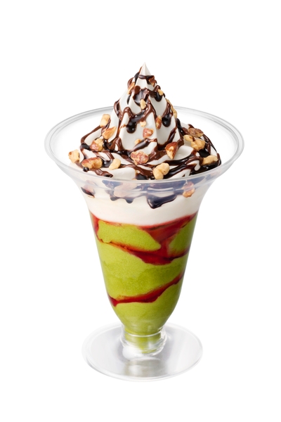 <ピスタチオパフェ>