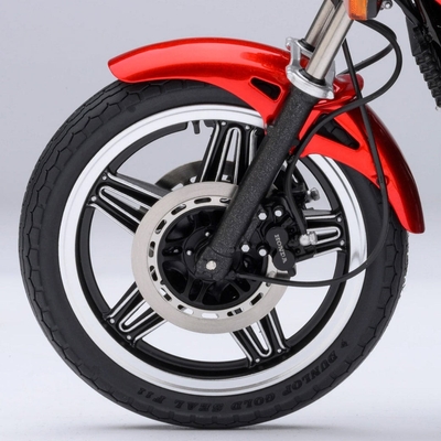 AUTOart 1/12スケール ホンダ CB750F 「バリバリ伝説」 (「巨摩 郡」 ヘルメット付属)